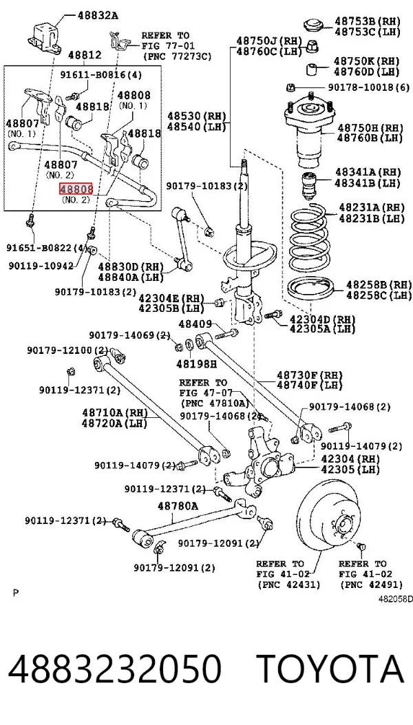  4883232050 Toyota