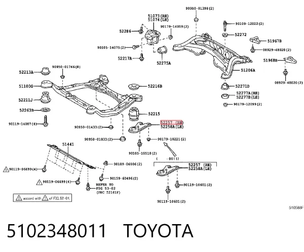  5102348011 Toyota
