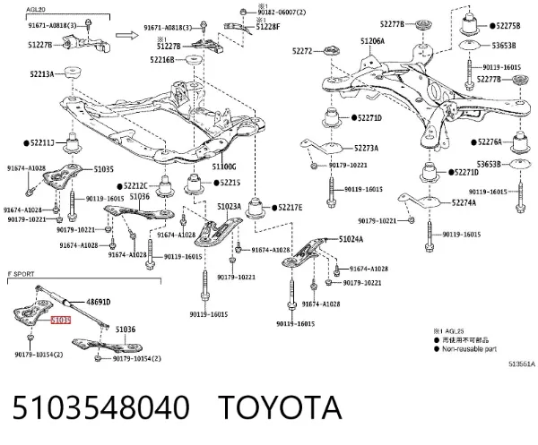  5103548040 Toyota