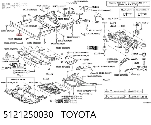  5121250030 Toyota