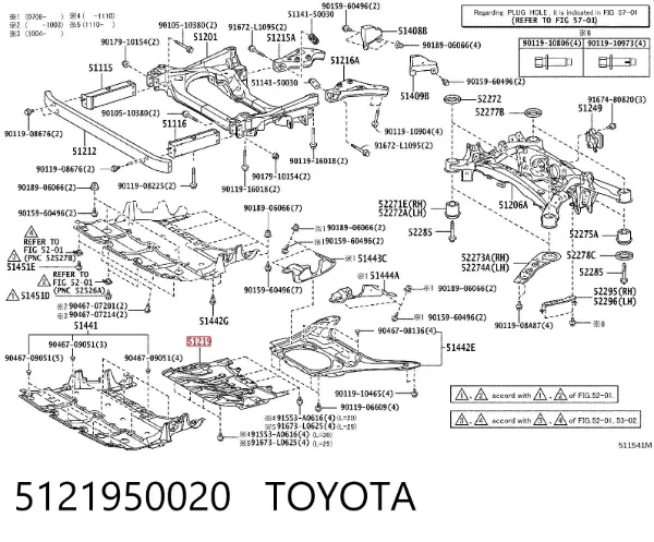  5121950020 Toyota