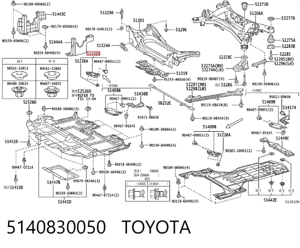  5140830050 Toyota