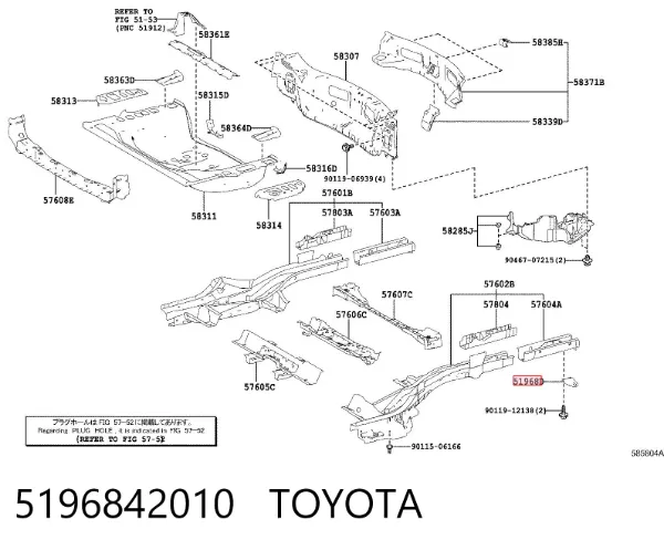  5196842010 Toyota