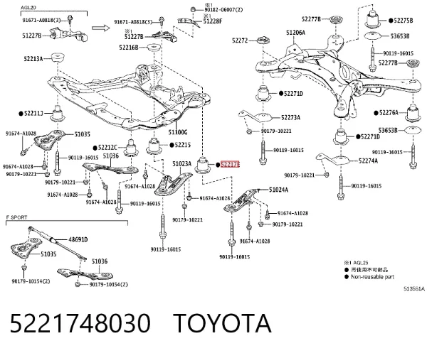  5221748030 Toyota