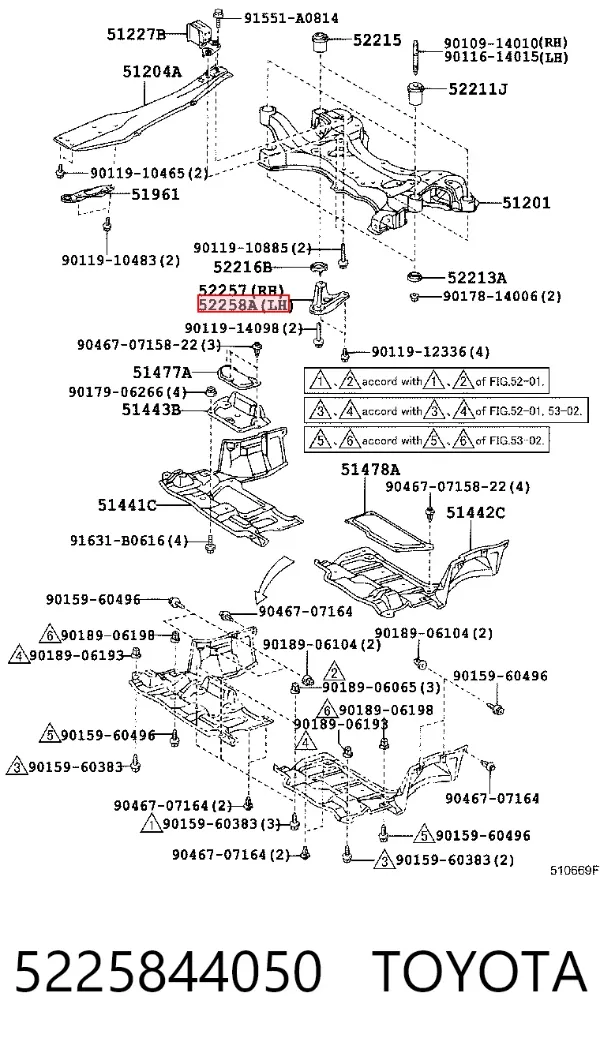  5225844050 Toyota
