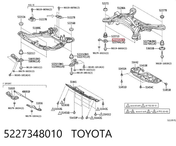  5227348010 Toyota