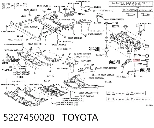  5227450020 Toyota