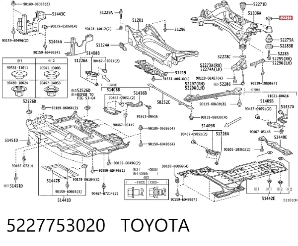  5227753020 Toyota