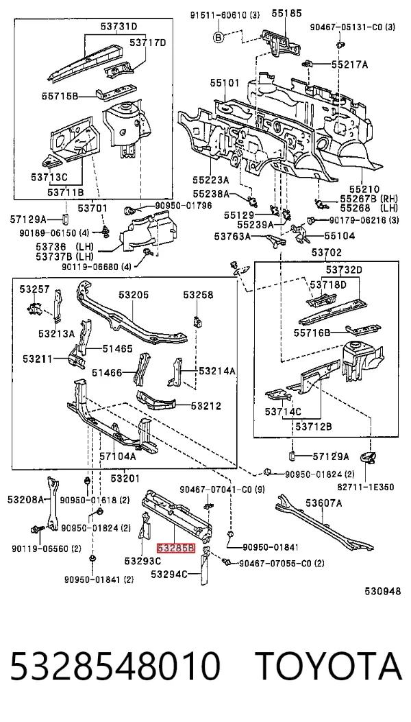  5328548010 Toyota