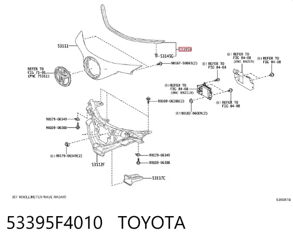  53395F4010 Toyota