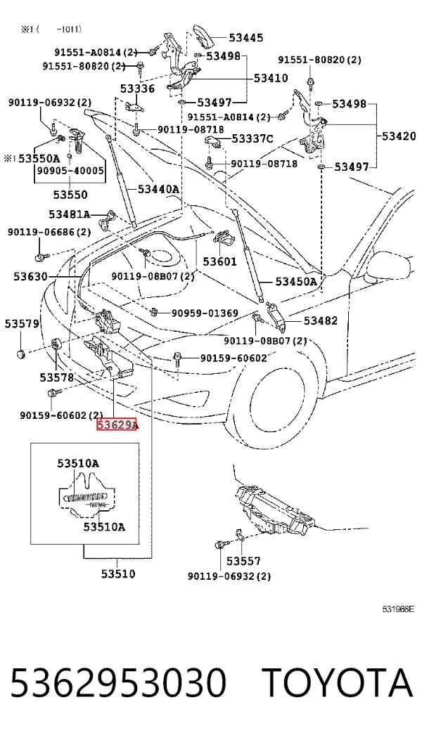  5362953030 Toyota