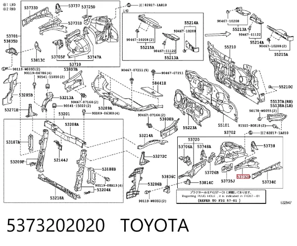  5373202020 Toyota