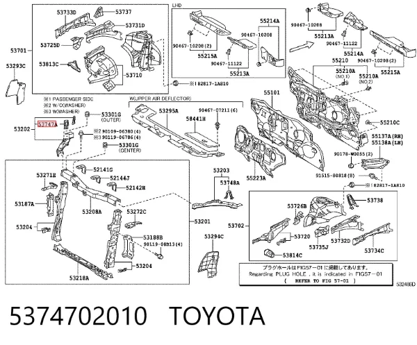  5374702010 Toyota