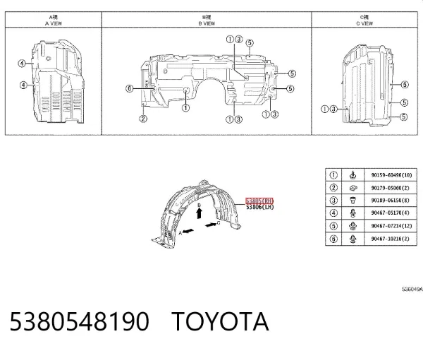Paso rueda Lexus RX 450H/350L/200T
