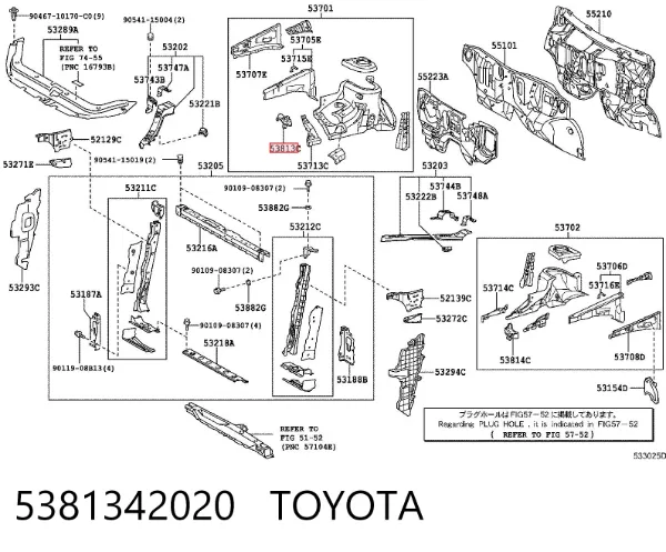 5381342020 Toyota