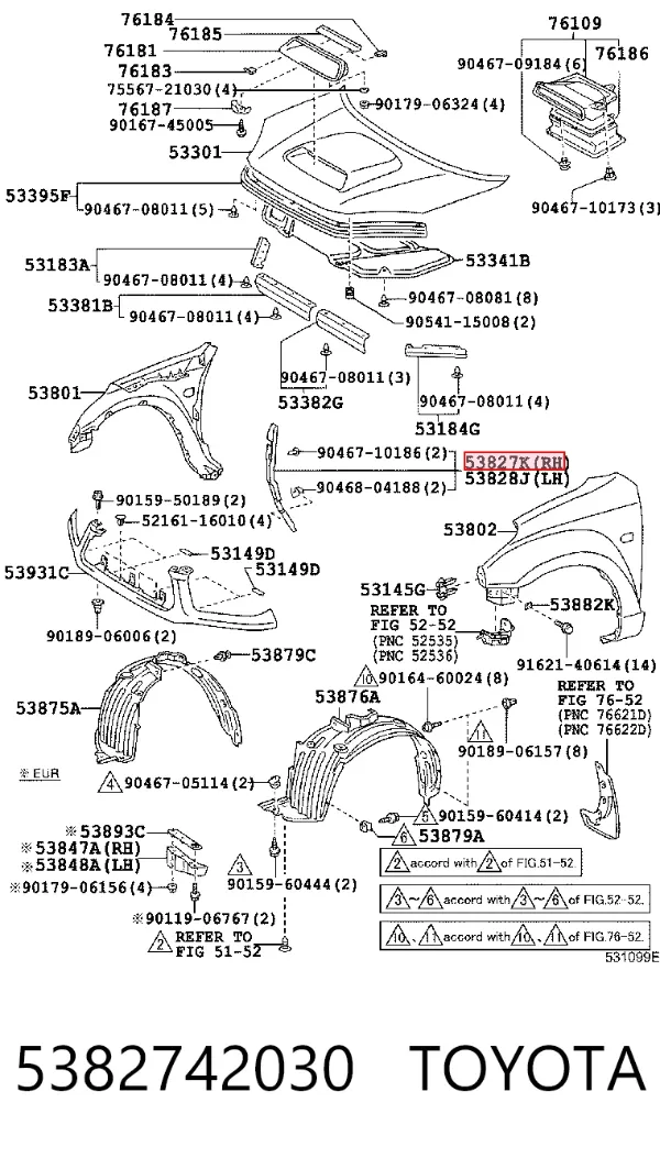  5382742030 Toyota