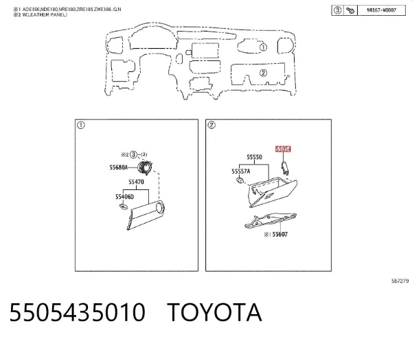  5505435010 Toyota