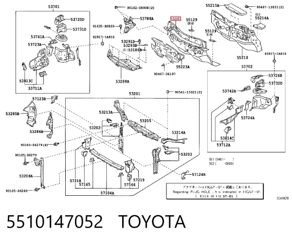  5510147052 Toyota