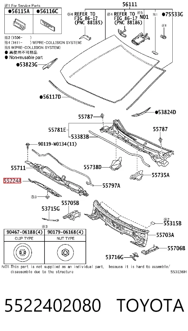  5522402080 Toyota