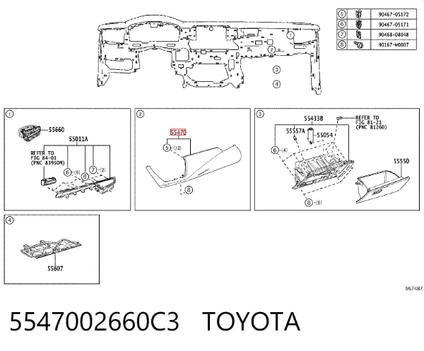  5547002660C3 Toyota