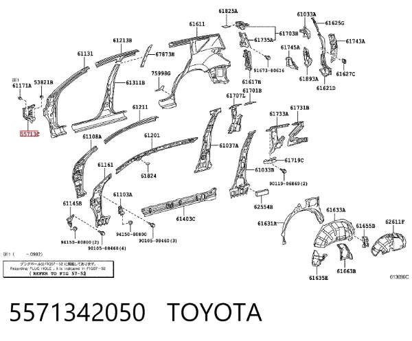  5571342050 Toyota