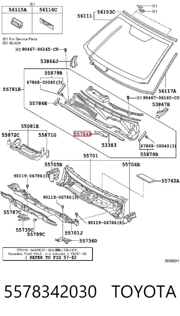  5578342030 Toyota