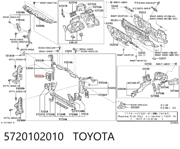  5720102010 Toyota