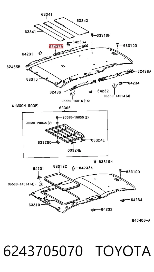  6243705070 Toyota