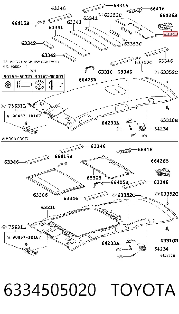  6334505020 Toyota