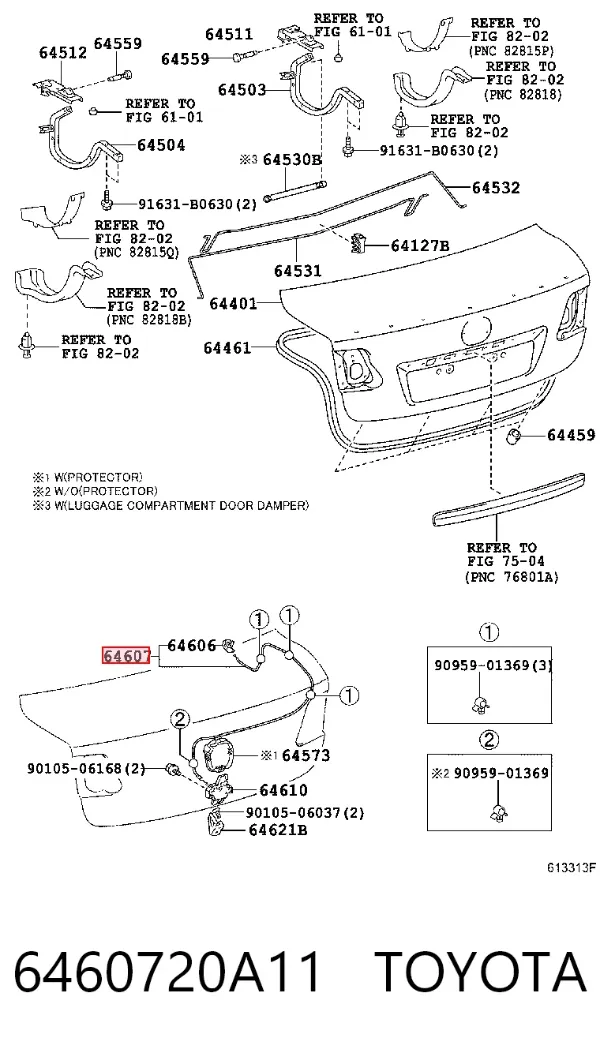  6460720A11 Toyota
