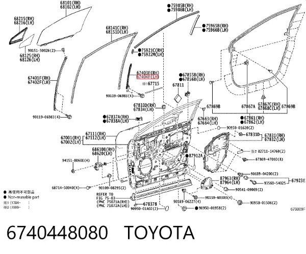 6740448080 Toyota