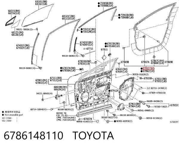  6786148110 Toyota