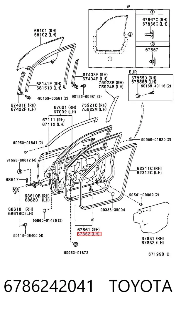  6786242041 Toyota