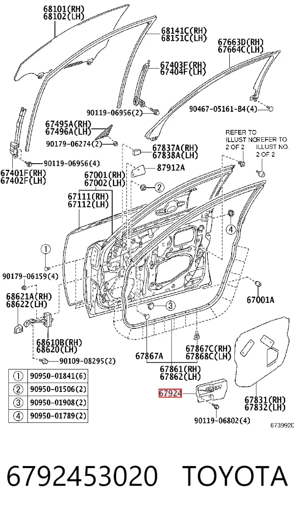  6792453020 Toyota