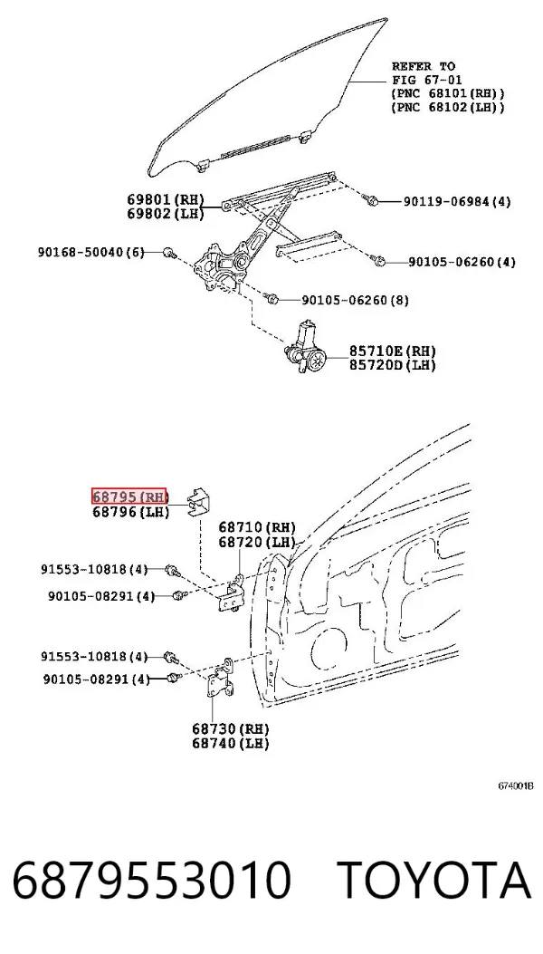  6879553010 Toyota
