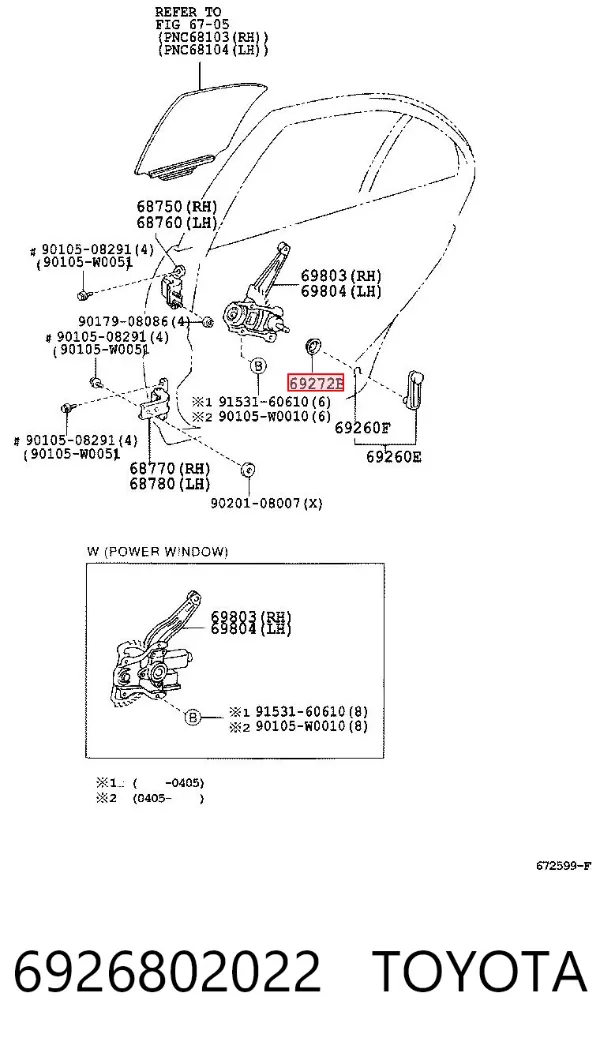  6926802022 Toyota