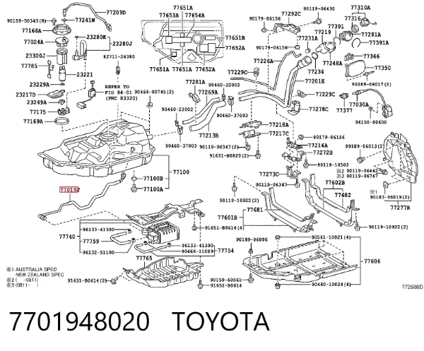  7701948020 Toyota