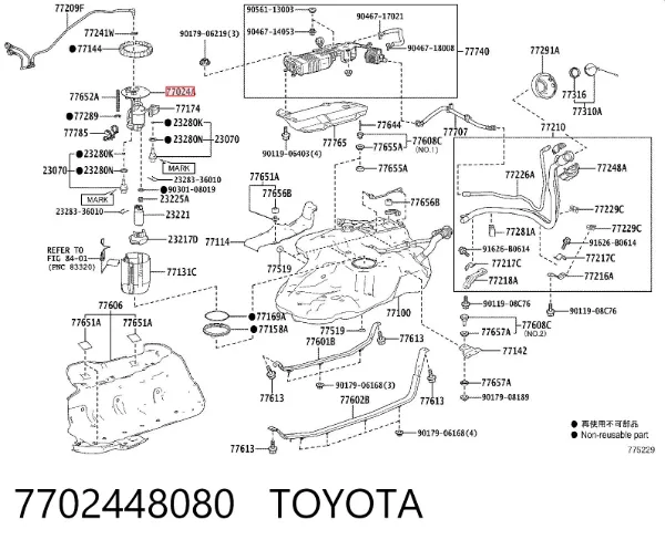  7702448080 Toyota