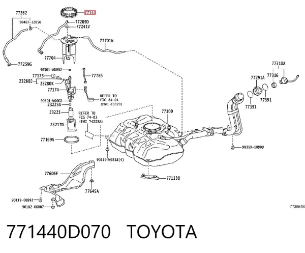  771440D070 Toyota