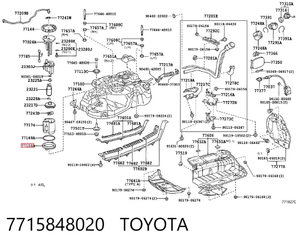  7715848020 Toyota