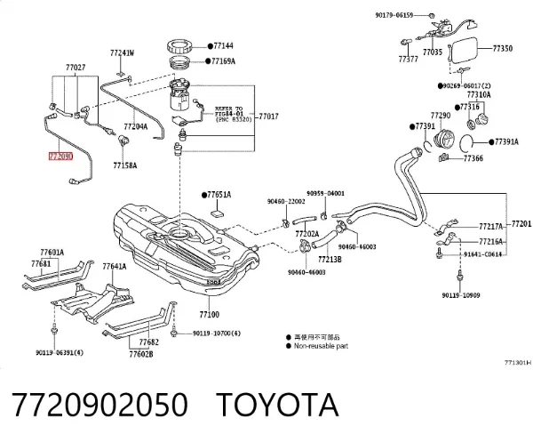 7720902050 Toyota