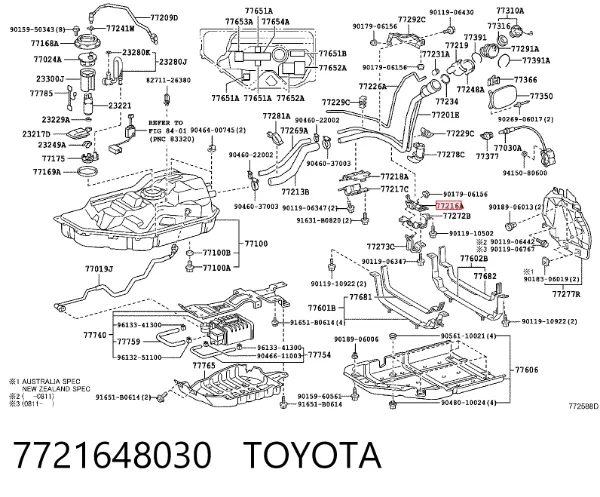  7721648030 Toyota