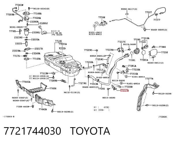  7721744030 Toyota