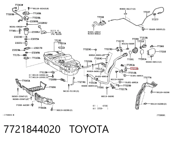  7721844020 Toyota