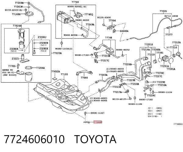  7724606010 Toyota
