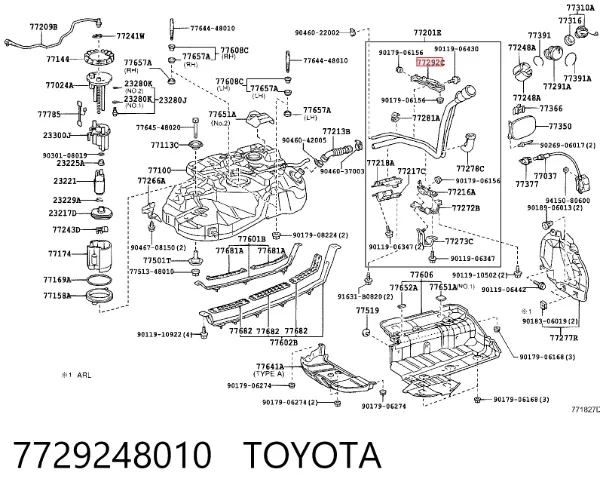  7729248010 Toyota