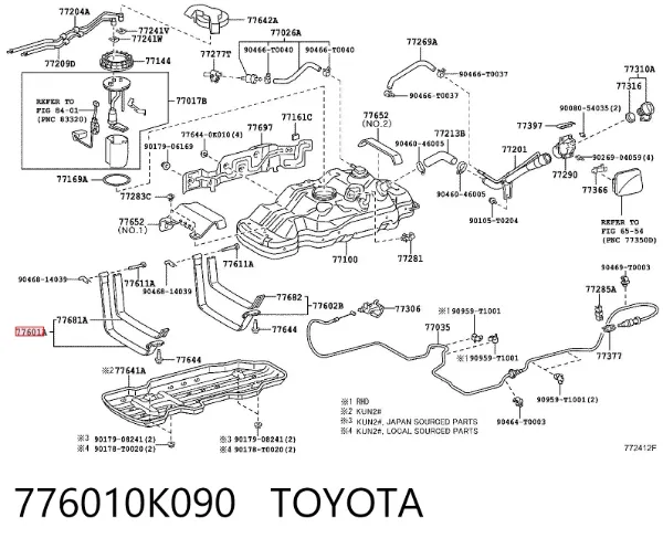  776010K090 Toyota