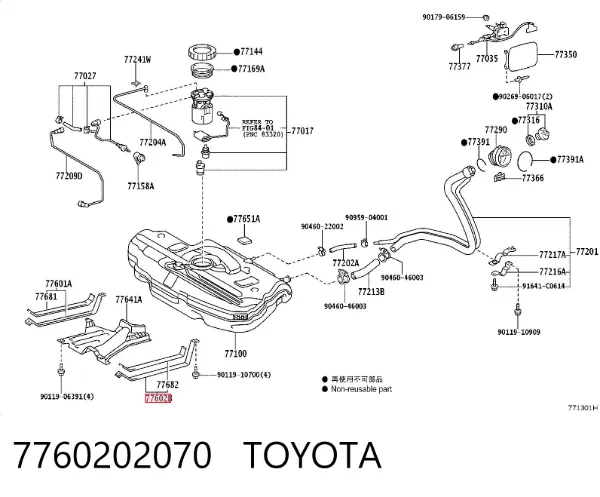  7760202070 Toyota