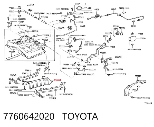  7760642020 Toyota
