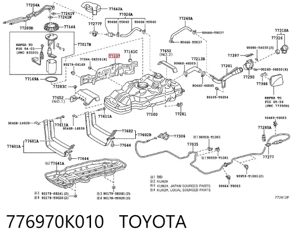  776970K010 Toyota